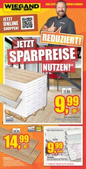 Aktueller wohnen & sparen Wiegand Prospekt ""JETZT SPARPREISE NUTZEN!"" Seite 1 von 10 Seiten für Fulda