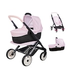 Combi poussette et landau - SMOBY en promo chez Carrefour Combi poussette et landau - SMOBY dans le catalogue Carrefour