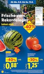 Lidl Tomaten im Prospekt 