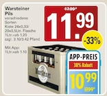 Pils im Angebot bei WEZ in Bad Oeynhausen Pils Angebote von Warsteiner bei WEZ Bad Oeynhausen für 10,99 €