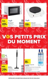 Promos Aspirateur Balai dans le catalogue "VOS PETITS PRIX DU QUOTIDIEN" de Carrefour Aspirateur Balai en promo dans le catalogue Carrefour à la page 54