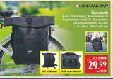 Fahrradtasche Angebote von Dunlop bei Marktkauf Schweinfurt für 29,99 €