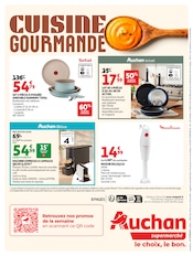 Promos Mixeur dans le catalogue "CUISINE GOURMANDE" de Auchan Supermarché Mixeur en promo dans le catalogue Auchan Supermarché à la page 8