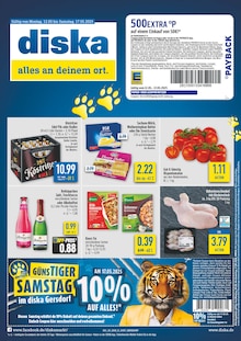 diska Prospekt Alles günstig. Alles da. Alles an Deinem Ort. mit 12 Seiten