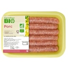 6 chipolatas CARREFOUR BIO en promo chez Carrefour 6 chipolatas CARREFOUR BIO dans le catalogue Carrefour