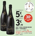 E.Leclerc Montbéliard - Promo AOP Cava Cordon Negro Brut Promo AOP Cava Cordon Negro Brut à 3,98 € dans le catalogue E.Leclerc à Montbéliard