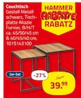 Couchtisch für 39,99 € bei ROLLER im Angebot Couchtisch im aktuellen ROLLER Prospekt