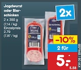 Aktuelles Jagdwurst Angebot bei Netto Marken-Discount in Osnabrück ab 5,00 €