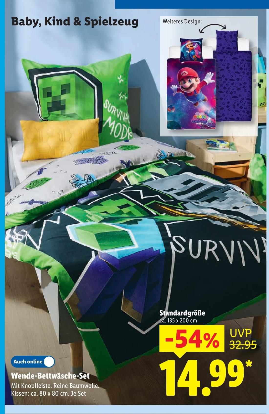 Wende-Bettwäsche-Set