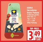 Herzstücke Grana Padano im EDEKA Prospekt Herzstücke Grana Padano von EDEKA im aktuellen EDEKA Prospekt für 3,49 €