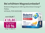 Magnesium 400 mg Ultra Direct Orange Pellets Angebot in Erzenhausen Magnesium 400 mg Ultra Direct Orange Pellets im aktuellen Prospekt bei mea - meine apotheke in Erzenhausen