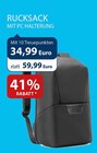 Rucksack mit PC Halterung Angebote bei Trinkgut Willich für 34,99 €