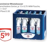GLOBUS - Mineralwasser Angebot im Prospekt Mineralwasser bei GLOBUS im Prospekt "" für 5,99 €