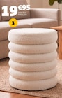 Gifi Chambéry - Promo Pouf clara Promo Pouf clara à 19,95 € dans le catalogue Gifi à Chambéry
