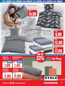 Bettwäsche im Kaufhaus Stolz Prospekt "STOLZ. Das Kaufhaus im Norden." mit 16 Seiten (Kiel)
