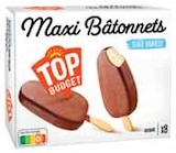 Maxi Bâtonnets glacés goût vanille - TOP BUDGET dans le catalogue Intermarché
