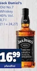 Old No.7 Whiskey Angebote von Jack Daniel's bei Getränkewelt Dorsten für 16,99 €