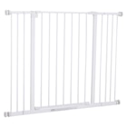 PawHut Türschutzgitter weiß Kunststoff B/H/T: ca. 107x76x4 cm für 36,99 € bei POCO im Angebot PawHut Türschutzgitter weiß Kunststoff B/H/T: ca. 107x76x4 cm im aktuellen POCO Prospekt