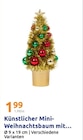 Künstlicher Mini-Weihnachtsbaum im Angebot bei Action in Ahlen Künstlicher Mini-Weihnachtsbaum Angebote bei Action Ahlen für 1,99 €