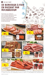 Prix et réduction Merguez dans le prospectus Intermarché en cours Offre Merguez dans le catalogue Intermarché du moment à la page 10