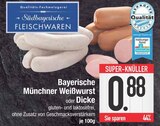 Bayerische Münchner Weißwurst oder Dicke bei E center im Prospekt "" für 0,88 €