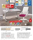 Aktuelles Schreibtisch DIEGO oder Kinderschreibtischstuhl YVO Angebot bei Zurbrüggen in Bielefeld ab 265,00 €