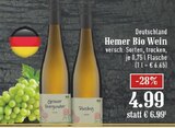 Grauer Burgunder im Angebot bei EDEKA in Hilden Grauer Burgunder Angebote von Hemer Bio bei EDEKA Hilden für 4,99 €