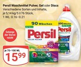Waschmittel Pulver im Angebot bei GLOBUS in Duisburg Waschmittel Pulver Angebote von Persil bei GLOBUS Duisburg für 15,99 €