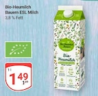 ESL Milch im Angebot bei GLOBUS in Kempen ESL Milch Angebote von Bio-Heumilch Bauern bei GLOBUS Kempen für 1,49 €