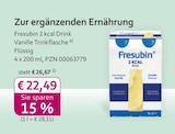 2 kcal Drink Vanille Trinkflasche im Angebot bei mea - meine apotheke in Düren 2 kcal Drink Vanille Trinkflasche Angebote von Fresubin bei mea - meine apotheke Düren für 22,49 €