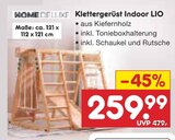 Klettergerüst Indoor LIO Angebote von HOME DELUXE bei Netto Marken-Discount Karlsruhe für 259,99 €
