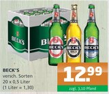 BECK'S bei Getränke A-Z im Prospekt "" für 12,99 €