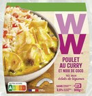 Poulet, Curry Coco & Riz aux Éclats de Légumes - WEIGHT WATCHERS dans le catalogue Intermarché Hyper