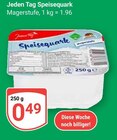 Speisequark im Angebot bei GLOBUS in Gera Speisequark Angebote von Jeden Tag bei GLOBUS Gera für 0,49 €