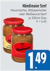 Hausmacher Senf im Angebot bei E xpress in Kaufbeuren Hausmacher Senf Angebote von Händlmaier bei E xpress Kaufbeuren für 1,49 €