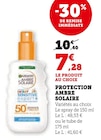 Protection Ambre Solaire - Garnier Ambre Solaire dans le catalogue U Express