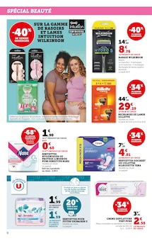 Promo Rasoir dans le catalogue Super U du moment à la page 6