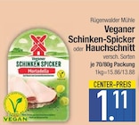 Veganer Schinken-Spicker Angebote von Rügenwalder Mühle bei EDEKA Augsburg für 1,11 €