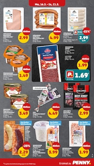 Wurst im Penny Prospekt "Wer günstig will, muss Penny." mit 49 Seiten (Stuttgart)