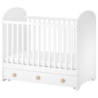 Babybett mit Schubfach weiß von GONATT im aktuellen IKEA Prospekt für 269,00 €