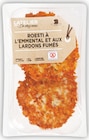 Roesti à l'emmental et aux lardons fumés - L'ATELIER DE CHEZ NOUS en promo chez Intermarché Champigny-sur-Marne à 4,10 €