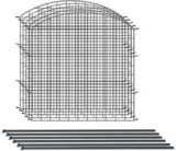 11-teiliges Teichzaun Ober- oder Unterbogen Starter-Set im Angebot bei Netto Marken-Discount in Nordhorn 11-teiliges Teichzaun Ober- oder Unterbogen Starter-Set Angebote von Prestige Home bei Netto Marken-Discount Nordhorn für 34,99 €