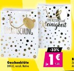 Geschenktüte für 1,00 € bei Mäc-Geiz im Angebot Geschenktüte im aktuellen Mäc-Geiz Prospekt