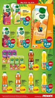 Saft im aktuellen Penny Prospekt (Moers) Saft im Penny Prospekt "Wer gĂĽnstig will, muss Penny." mit 46 Seiten (Moers)