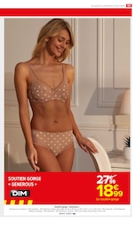 Offre Sous-Vêtements Femme dans le catalogue Carrefour Market du moment à la page 57