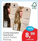 Creme Supreme Haarfarbe von Schwarzkopf im aktuellen budni Prospekt