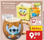 3D Formtasse Angebote bei Netto Marken-Discount Bad Oeynhausen für 9,99 €