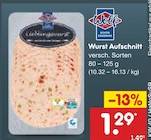 Wurst Aufschnitt bei Netto Marken-Discount im Plettenberg Prospekt für 1,29 €