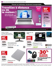 Ordinateur Portable Angebote im Prospekt "DÉMARREZ L'ANNÉE AVEC DES OFFRES DERNIER CRI !" von Carrefour auf Seite 18