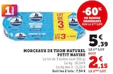 Morceaux de thon naturel - Petit Navire dans le catalogue U Express